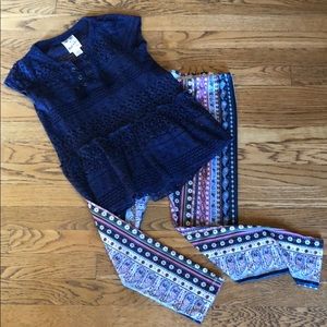 Belle du Jour  2 Piece Legging and Top Set